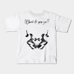 Rorschach inkblot test Kids T-Shirt